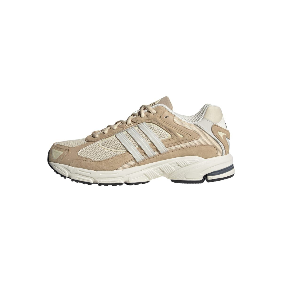 Sand adidas Originals Response CL lace-up trainers with suede and mesh panels