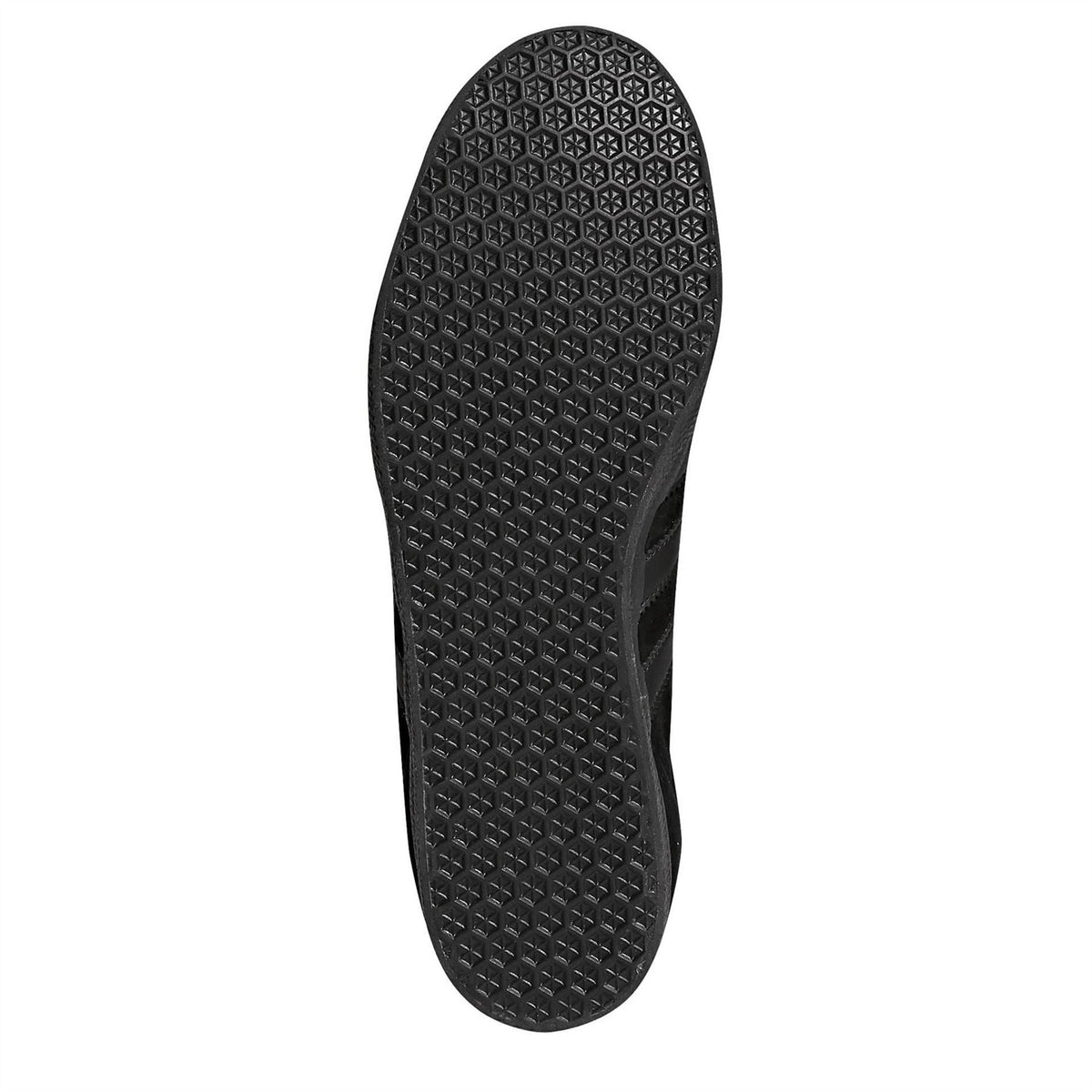 Black rubber outsole with textured tread pattern.