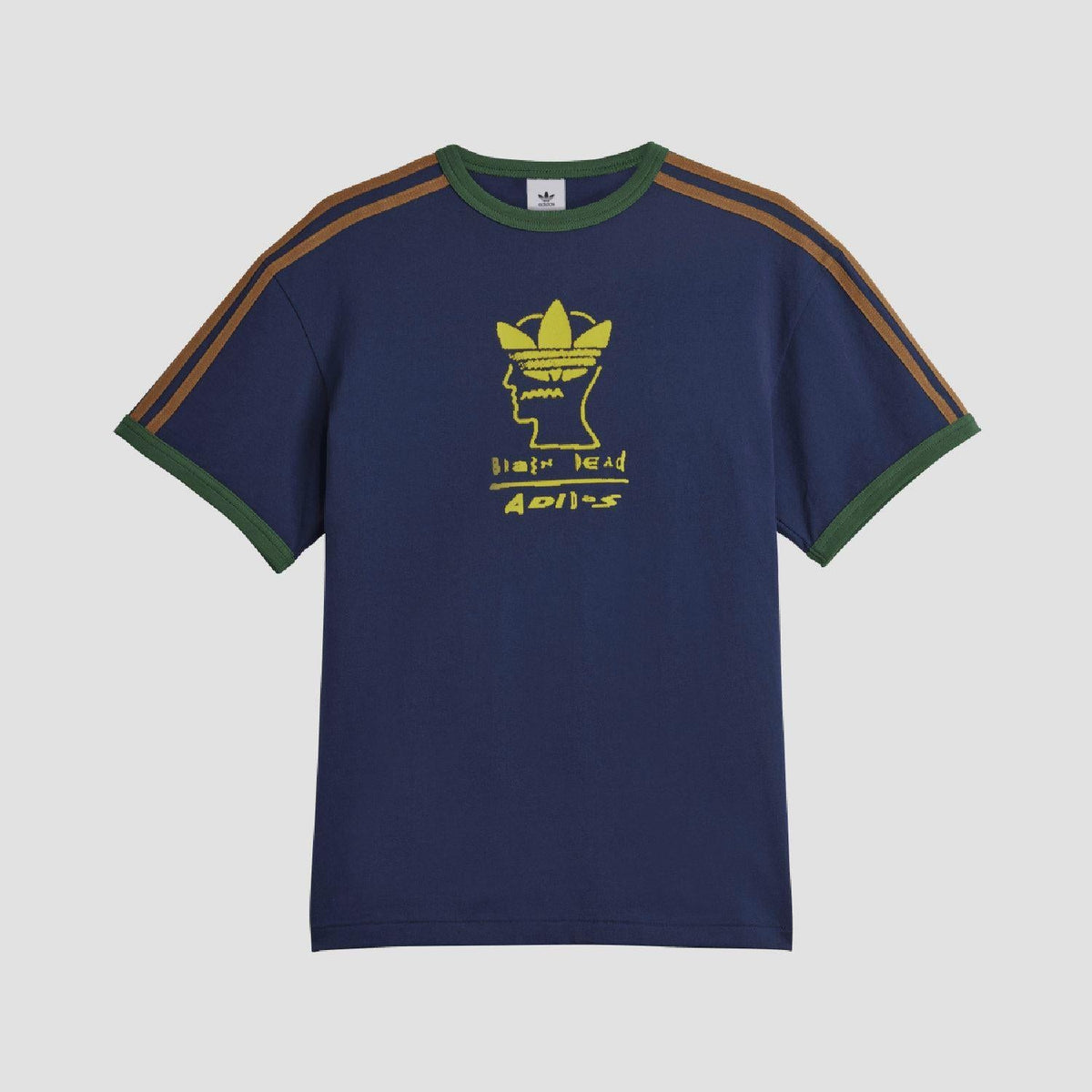 Adidas Originals Brain Dead T-shirt featuring graphic design, casual fit, and classic branding on a comfortable cotton fabric.
