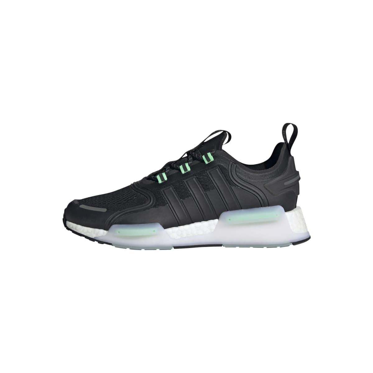 Black adidas Originals NMD_V3 sneakers with lace-up upper and white midsole