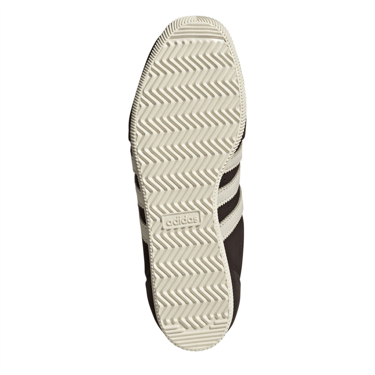 Adidas Originals Japan sneaker outsole, textured chevron tread on light sole