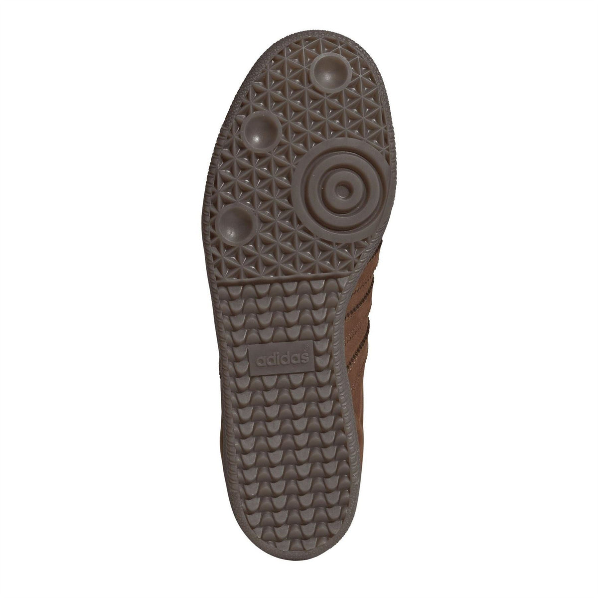 Samba OG trainers outsole with textured rubber tread and adidas logo