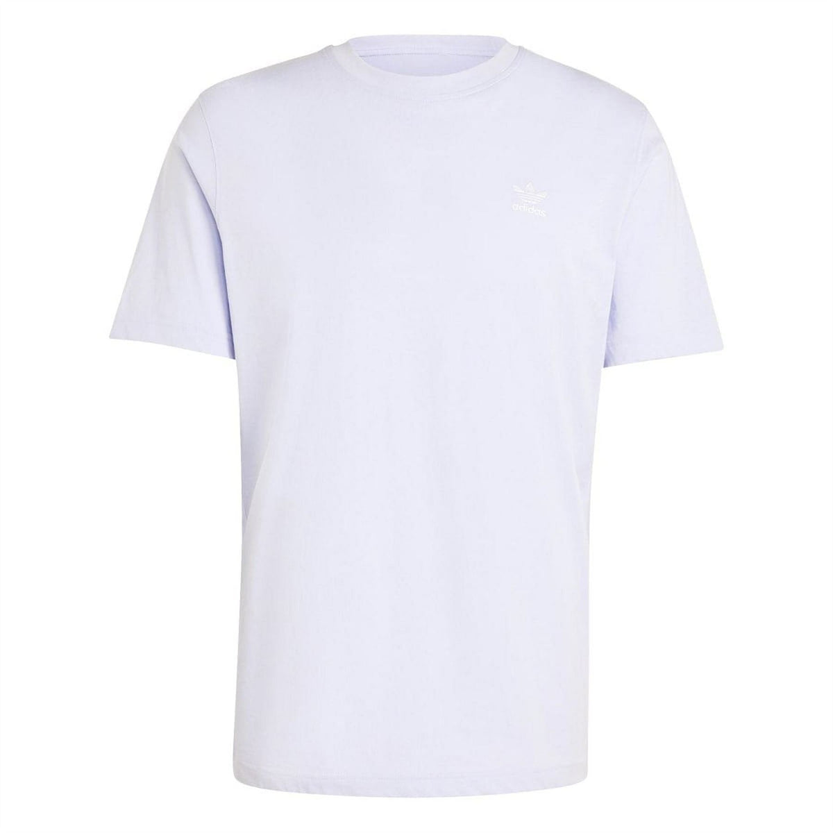 Black adidas Originals Essentials T-shirt with crew neck and adidas logo on chest, casual fit, made from soft cotton fabric.