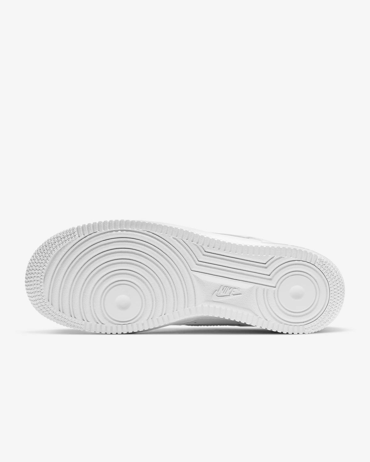 Women’s Nike Air Force 1 ’07 sneakers, white rubber outsole tread