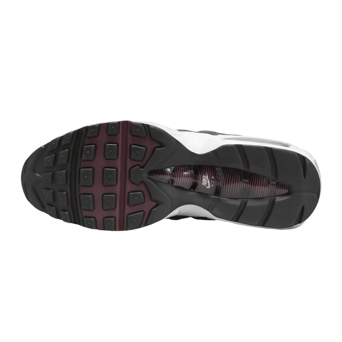 Nike Air Max 95 Essential outsole, textured traction tread with white midsole