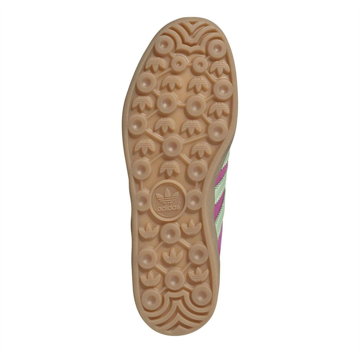 adidas Gazelle Indoor trainers rubber outsole tread with mint green side detail