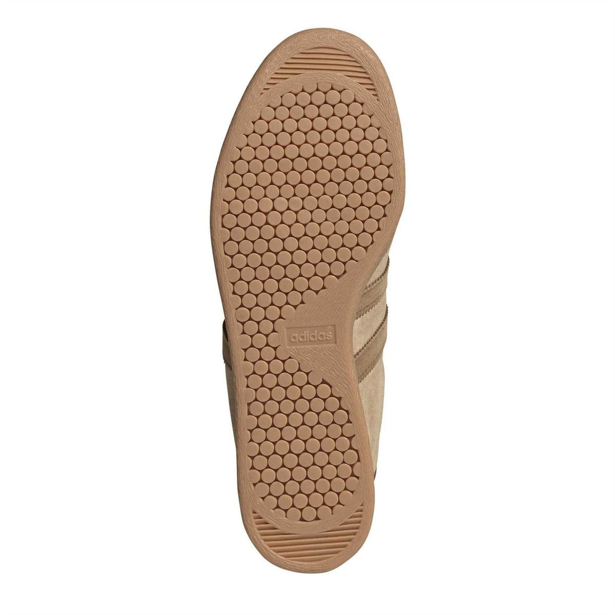 adidas Originals sneaker outsole with textured tread and adidas logo on heel