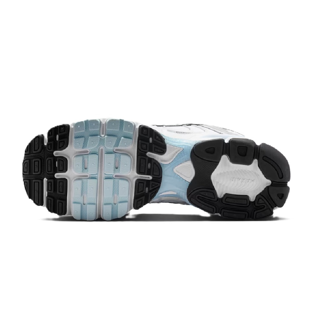 Nike Air Max Moto 2K sneakers, rubber outsole with light-blue and black details