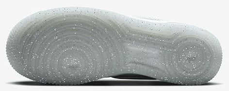 Kids' Nike Air Force 1 outsole with textured rubber tread