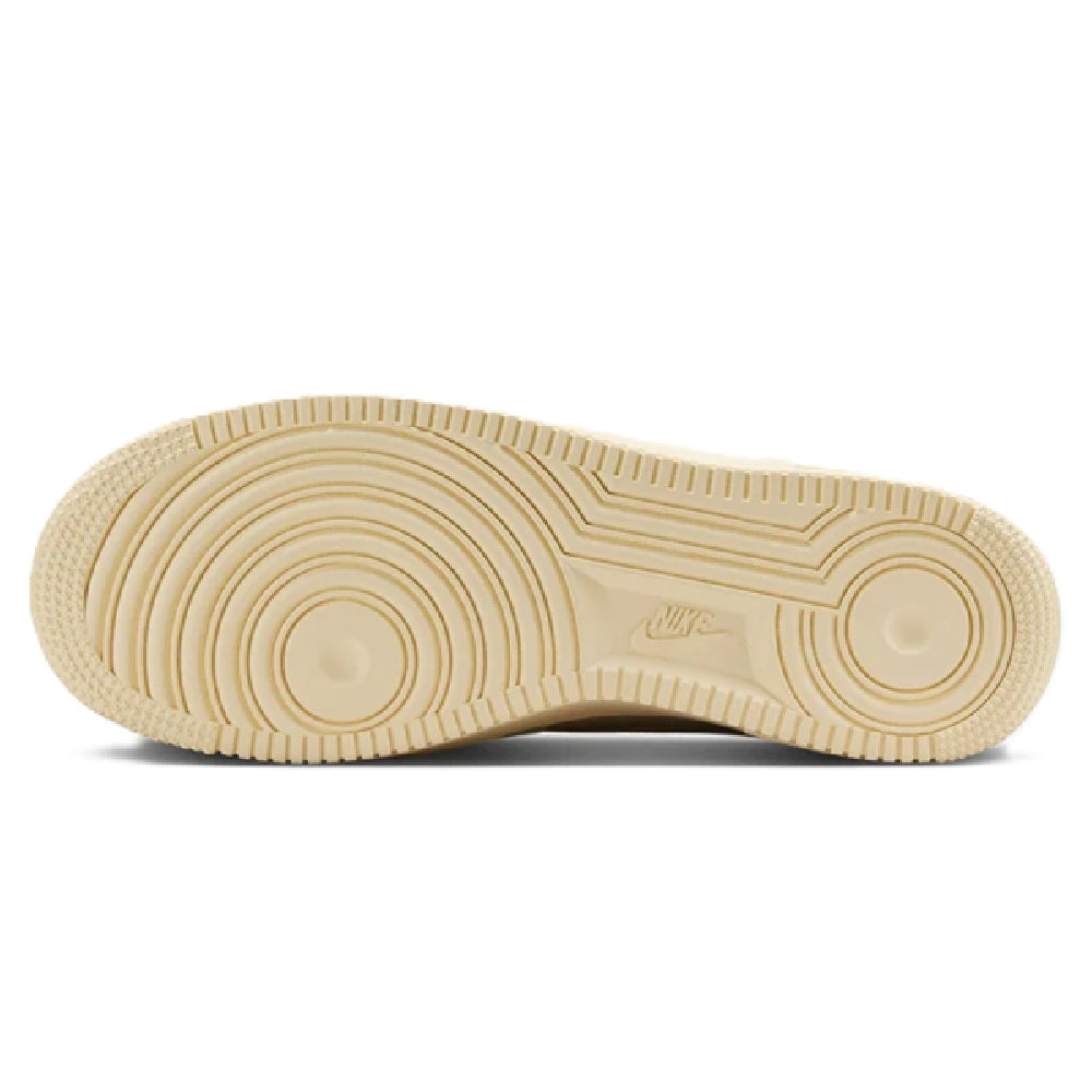 Nike Air Force 1 '07 gum rubber outsole with circular traction pattern