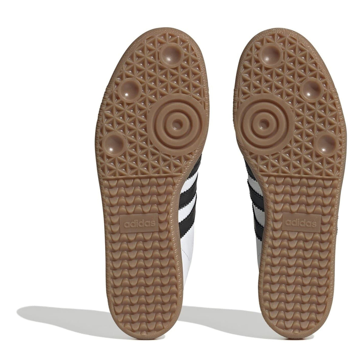 adidas Originals Samba Decon sneakers, outsole view with gum tread and black stripe detail