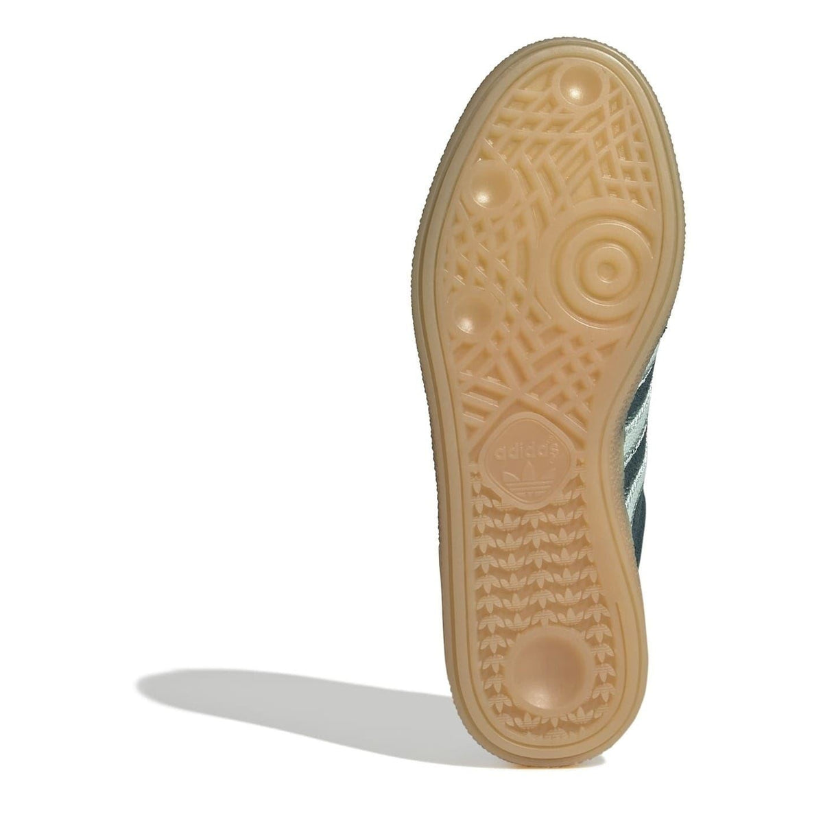 Women's Handball Spezial sneaker outsole, light beige rubber tread bottom