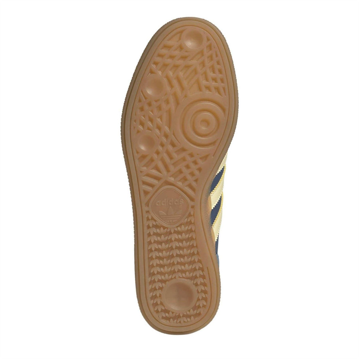 adidas Spezial trainers outsole with textured rubber tread and gum-brown finish
