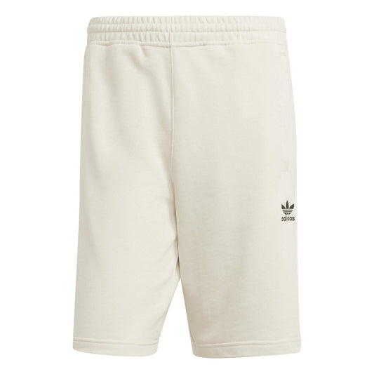 adidas Originals Essentials shorts, Wonder White, elastic waist and side pockets
