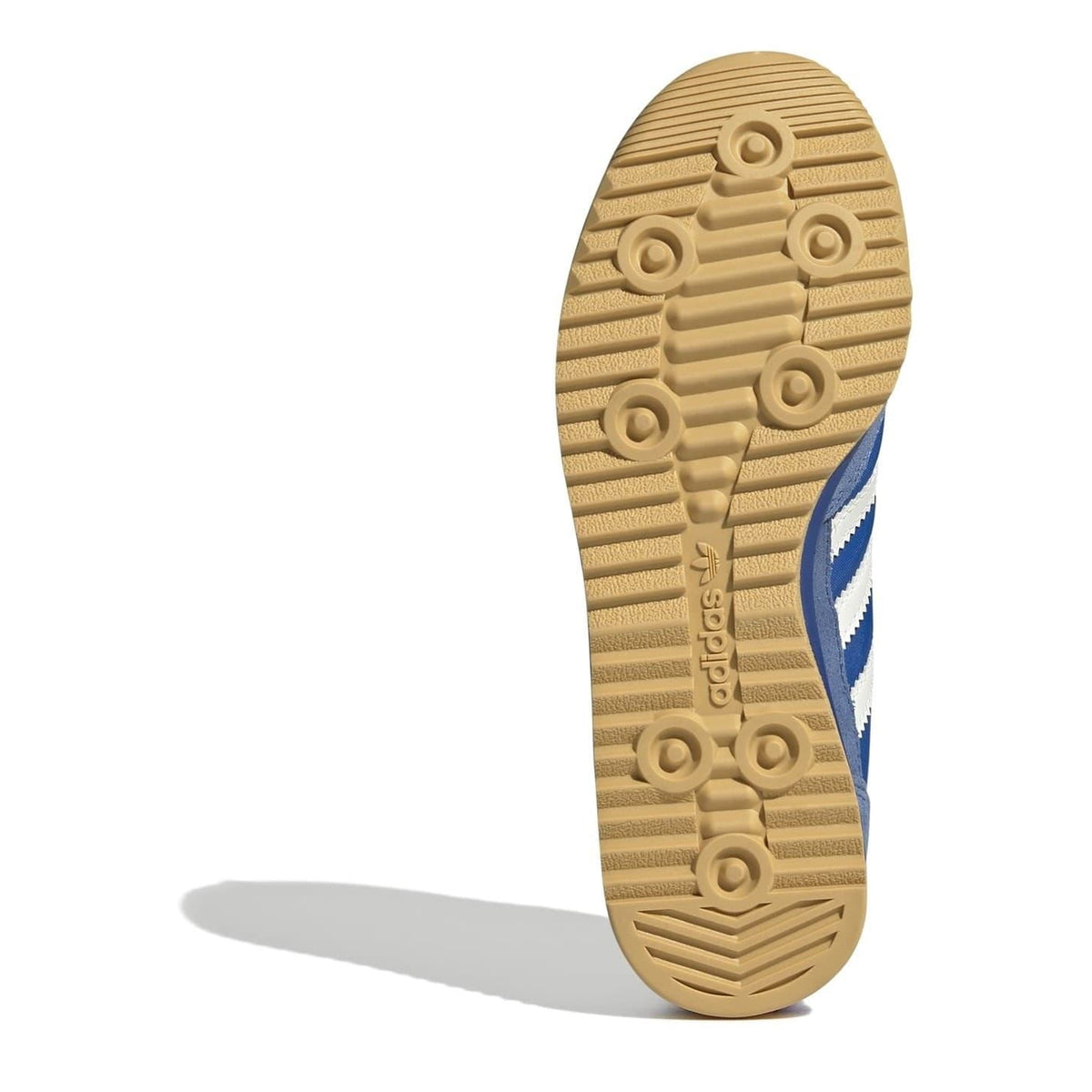 Shoe outsole, gum rubber with circular tread pattern