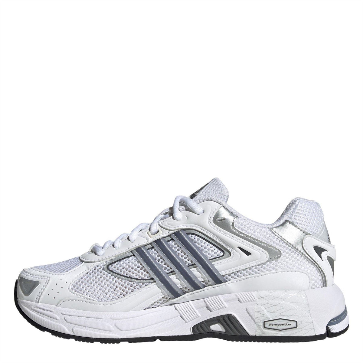 adidas Originals Response Cl W athletic footwear in black and white with cushioned sole and supportive design