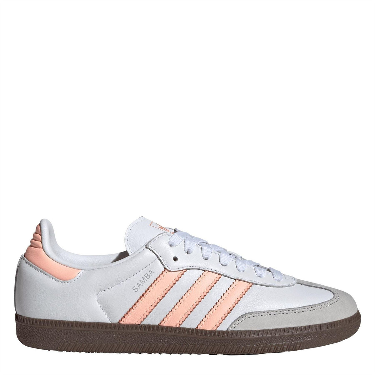 adidas Originals Samba OG trainers in classic black and white leather with gum sole, stylish footwear for casual wear