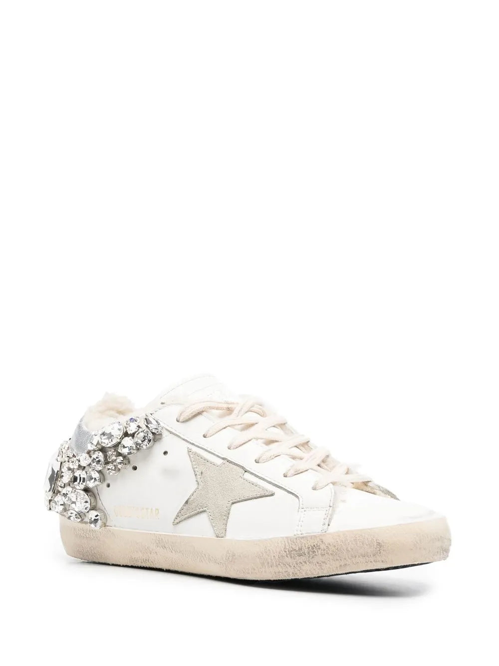 Golden Goose Super-Star Embellished Low-Top