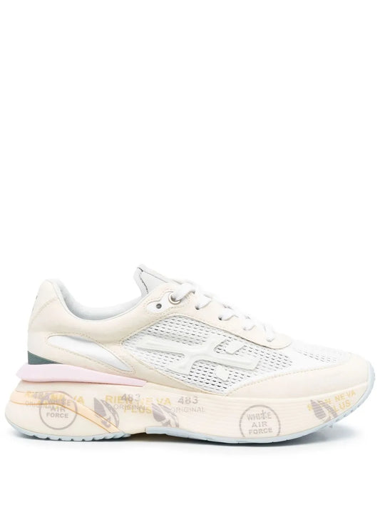 Premiata Logo-Patch Lace-Up