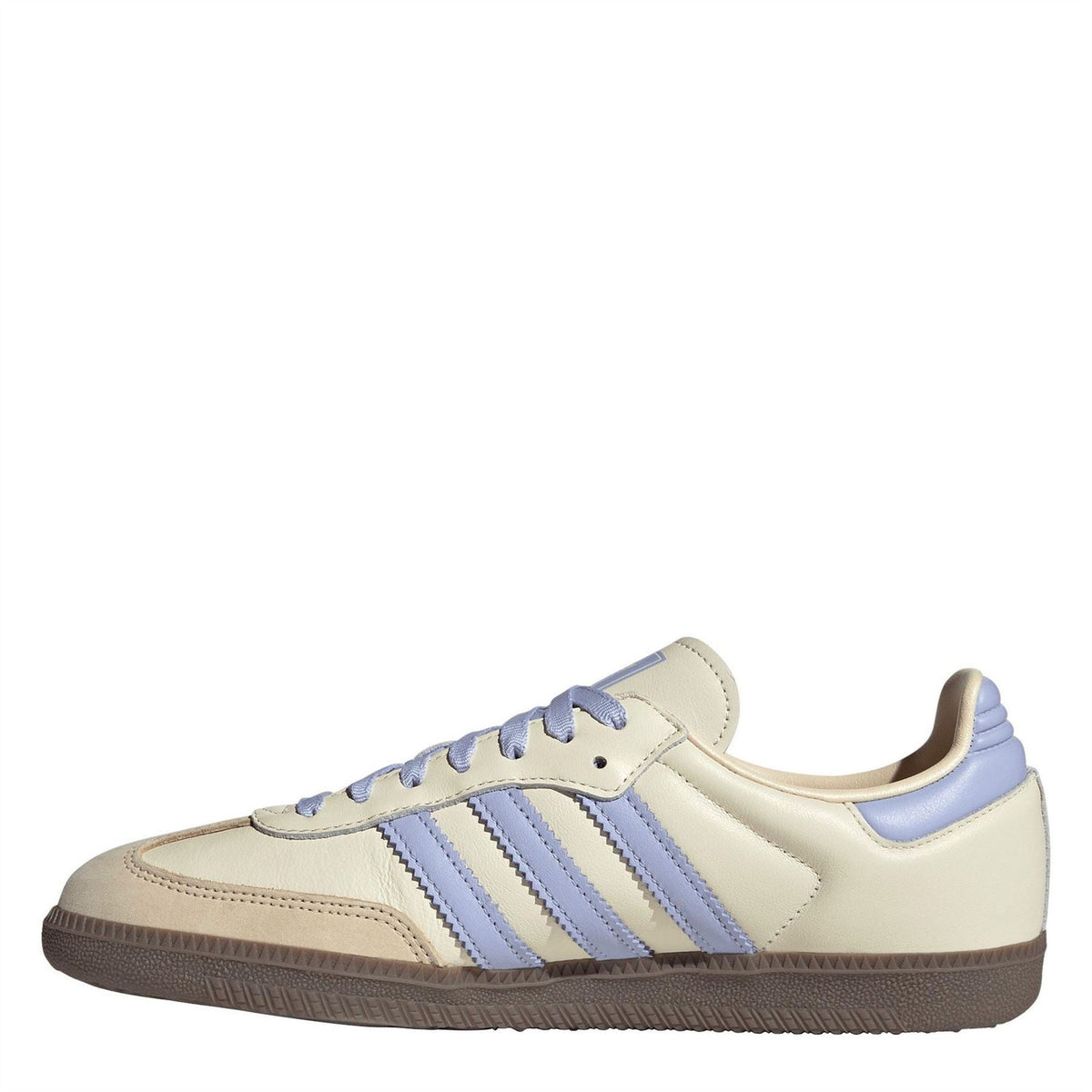 adidas Originals Samba OG trainers with classic black and white leather design, casual footwear for everyday wear
