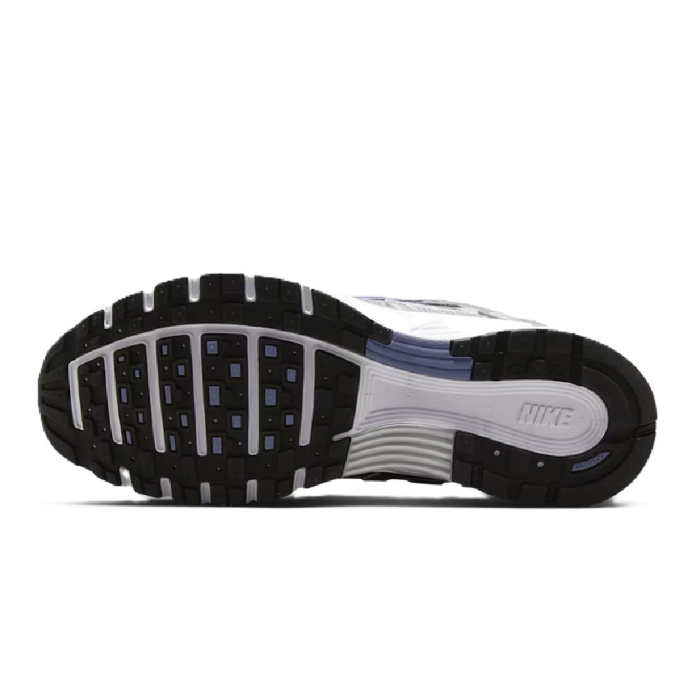 Women's Nike P-6000 running shoes outsole, black tread with white midsole