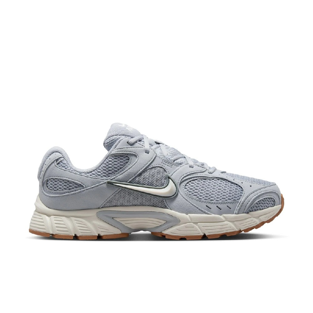Men's Nike running shoes, light grey mesh upper with Swoosh logo and lace-up