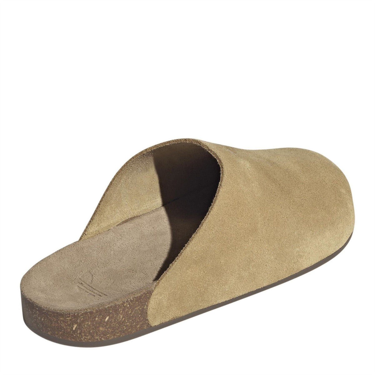 adidas Originals two-tone closed-toe mule, open interior with dark lining