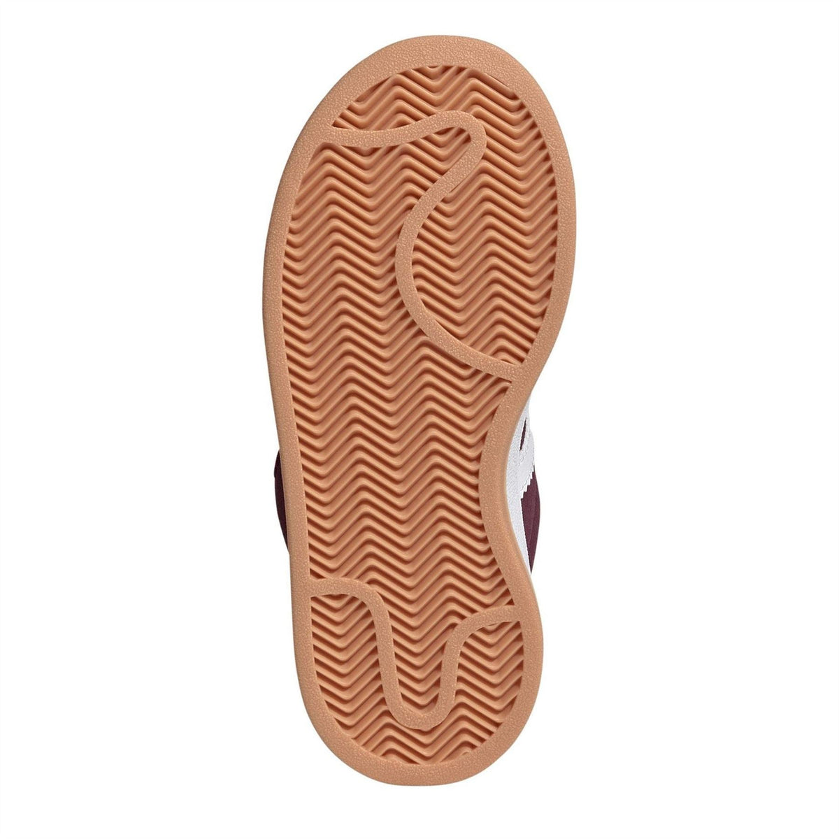 Kids' adidas Originals Campus 00s shoes outsole, gum rubber tread pattern