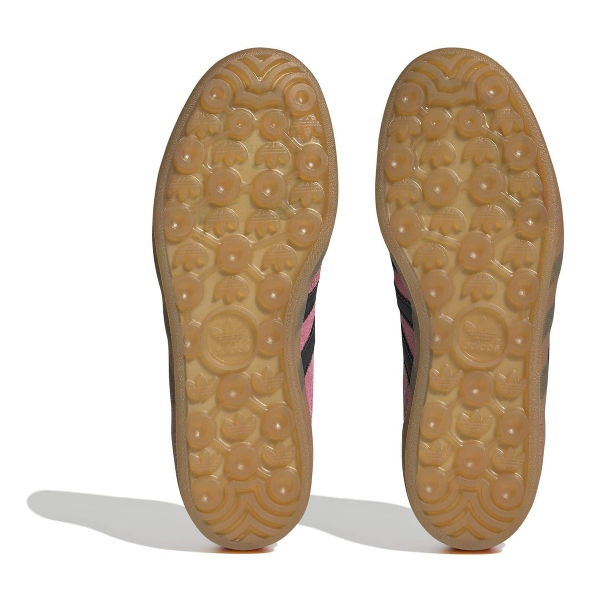 adidas Originals Gazelle trainers outsoles, textured gum rubber with circular tread pattern