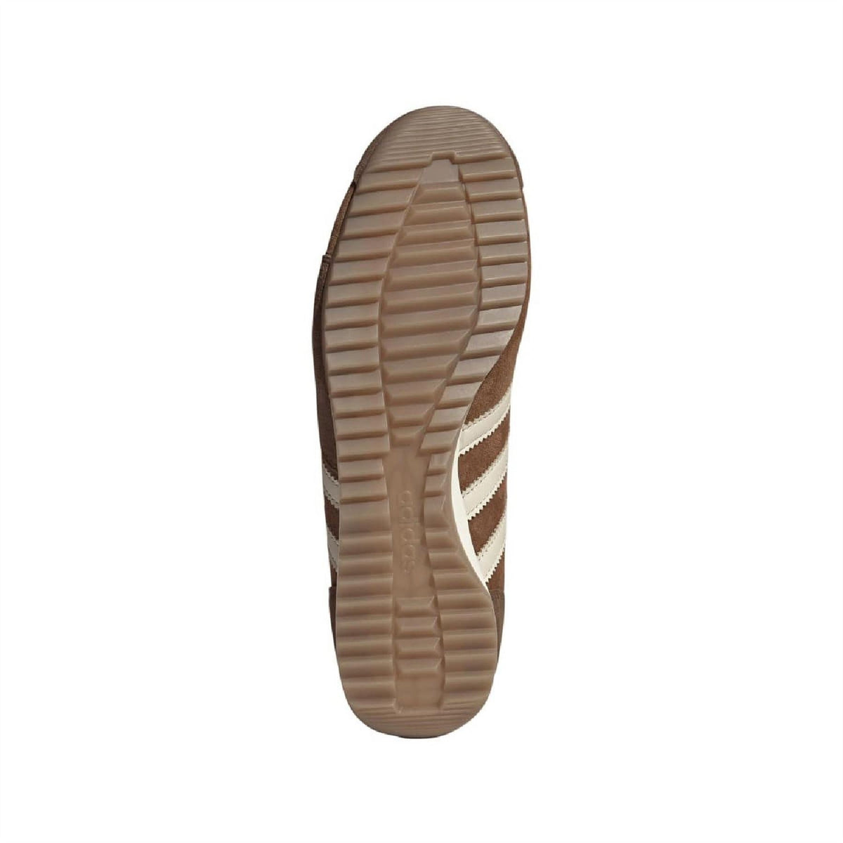 Rubber outsole tread for SL 72 PT trainers in dark brown.