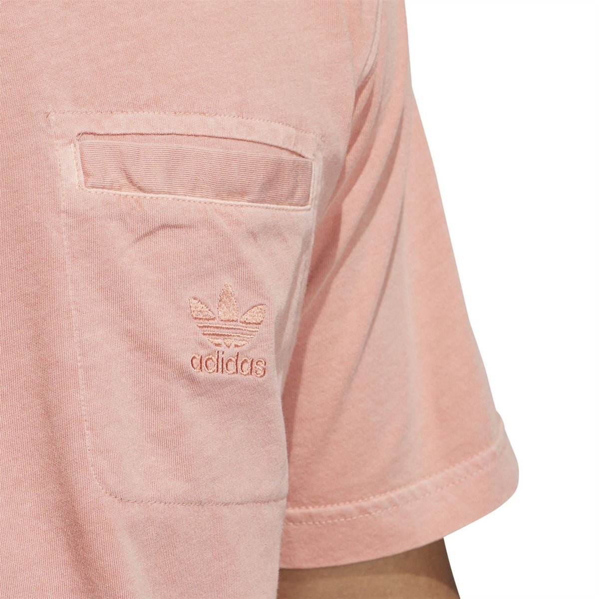 adidas Originals Wonder Clay chest pocket with logo on T-shirt
