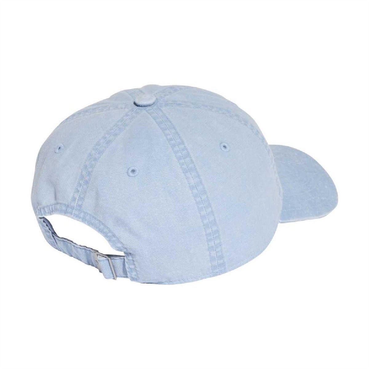 adidas Originals dad cap in light blue with curved brim and adjustable back strap