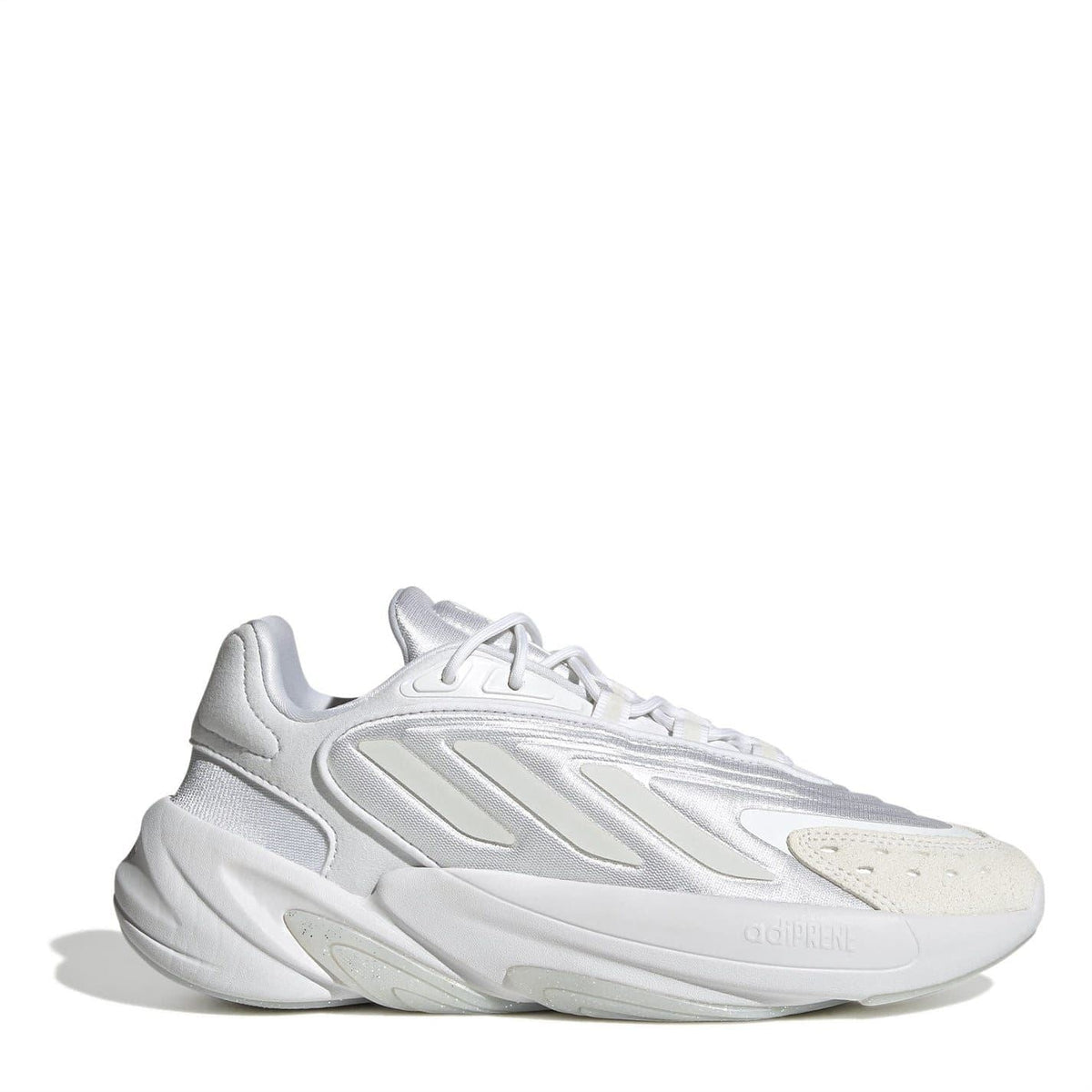adidas Originals Ozelia low-top lace-up sneakers, white upper with chunky sculpted midsole