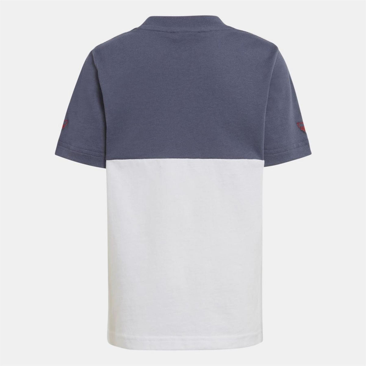 Navy adidas Originals T-shirt from the tee and shorts set, back view