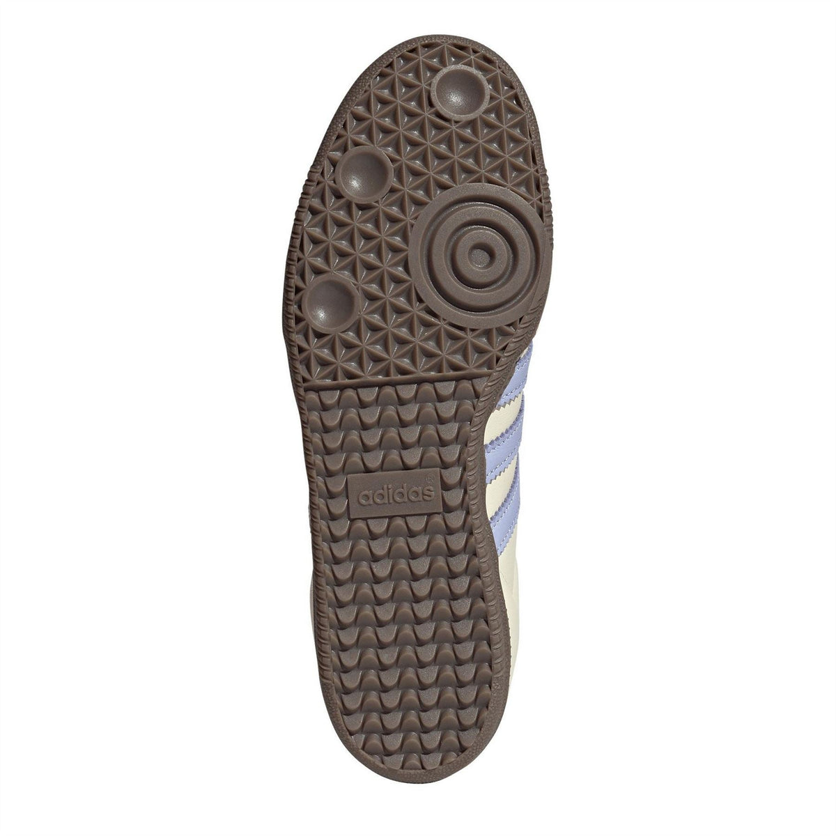 Adidas Originals Samba OG trainers in classic white and black leather, featuring the iconic three stripes and gum sole.