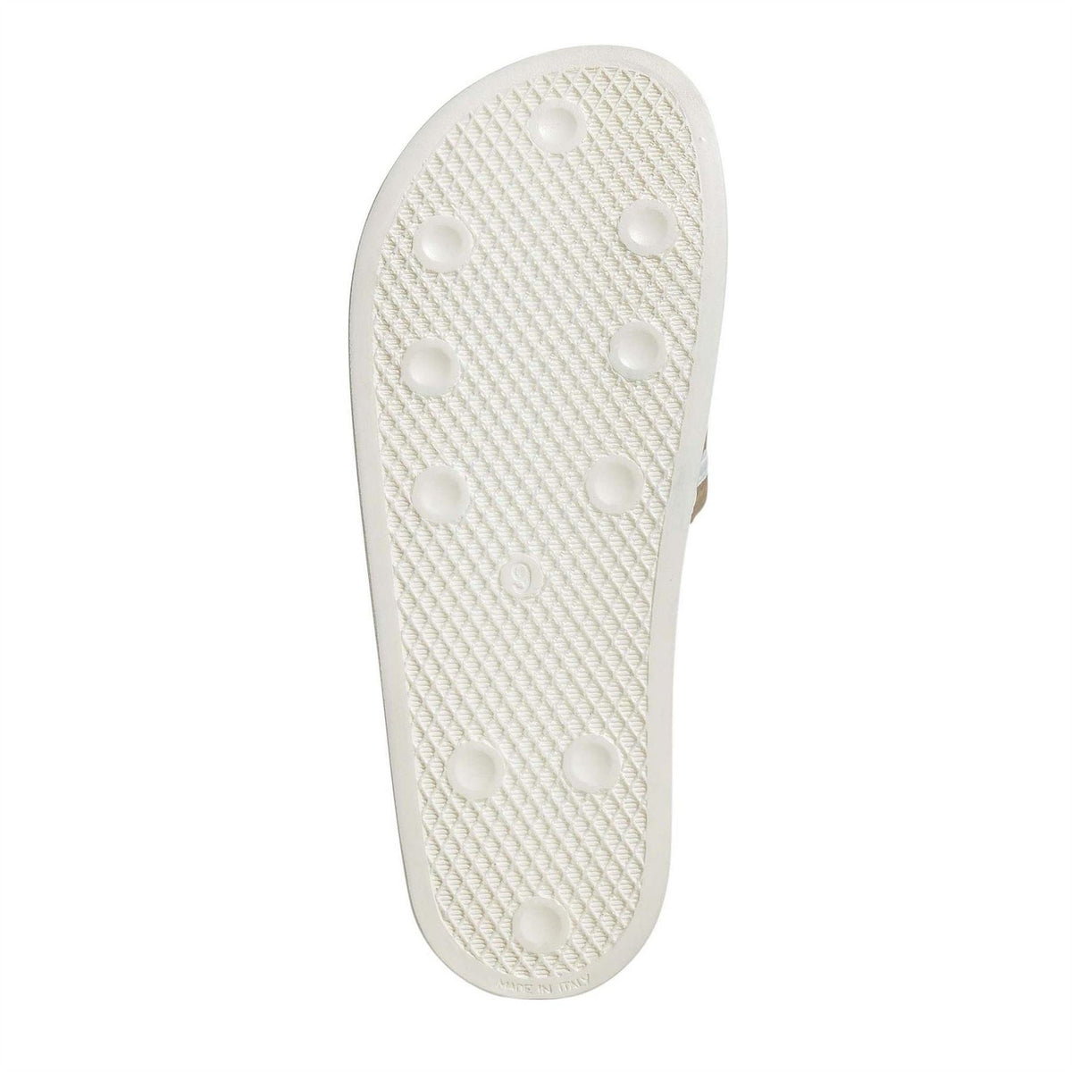adidas Originals Adilette Slides footwear with navy blue straps and cushioned sole, casual slip-on design for comfortable wear