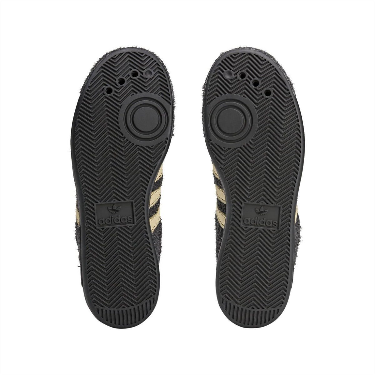 adidas Originals Hills Brain Dead sneakers showing black and white design, stylish footwear with bold branding and unique patterns