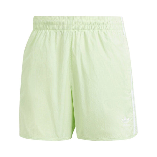 Light green adidas Originals sprinter bermuda shorts with elastic waistband
