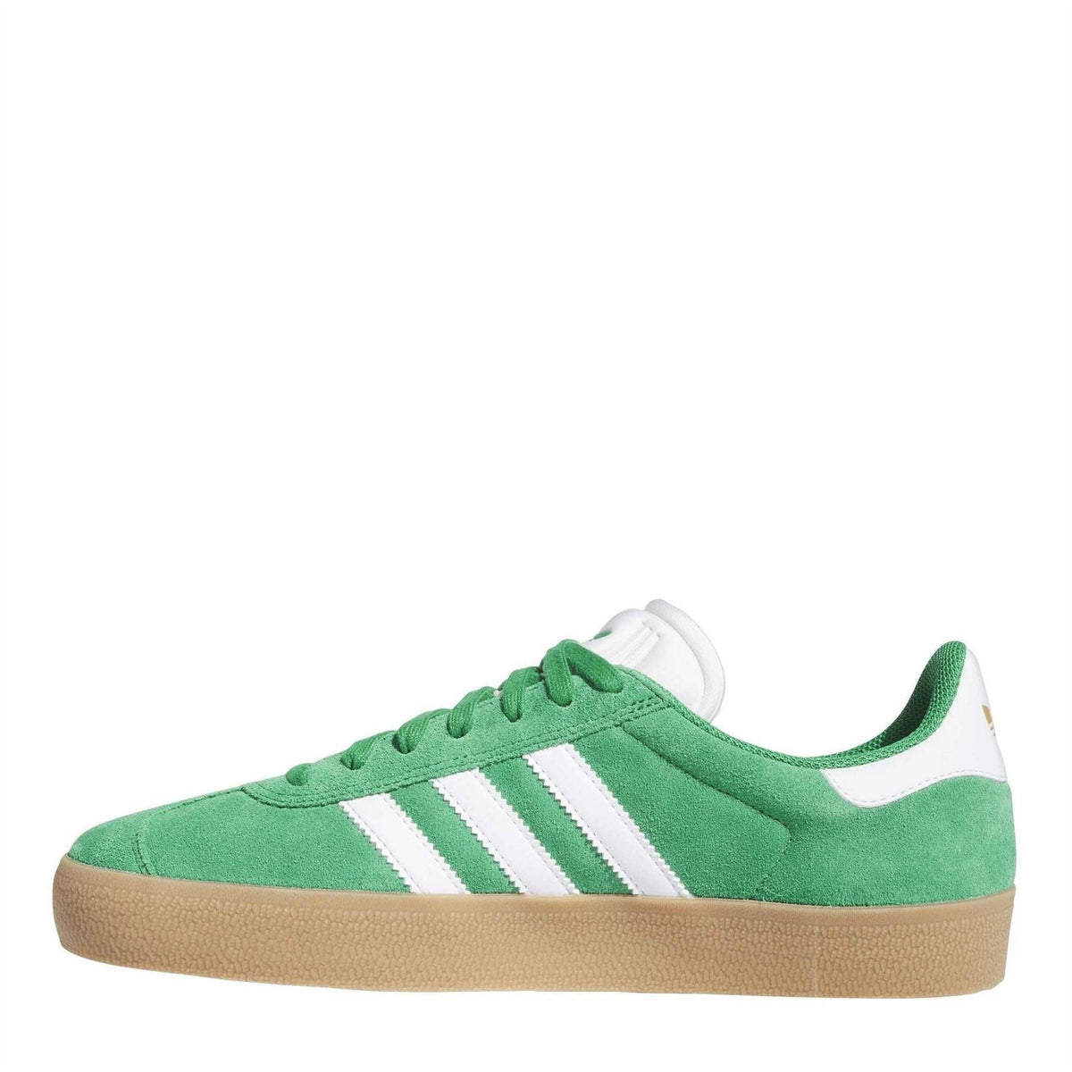 adidas Originals Gazelle ADV trainers in classic suede with white rubber sole and signature three stripes on the side