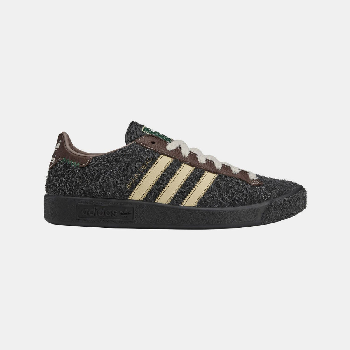 adidas Originals Forest Hills Brain Dead shoes, stylish footwear with unique design and branding, shown in a close-up image