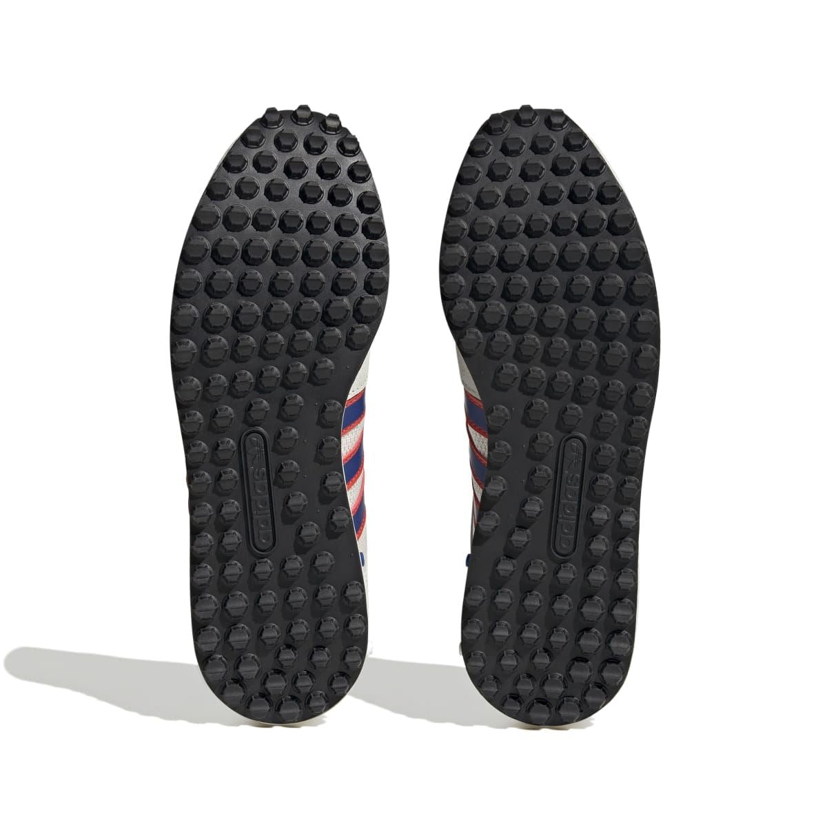 Men's adidas Originals LA trainer outsole tread with patterned rubber nubs