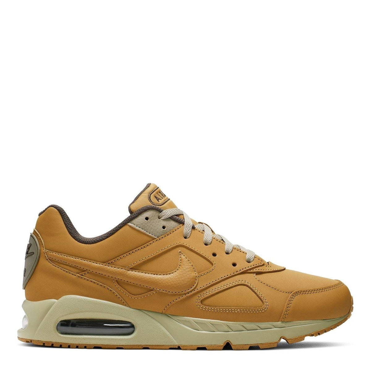 Air Max Ivo trainers, wheat and tan upper with Swoosh and Air unit