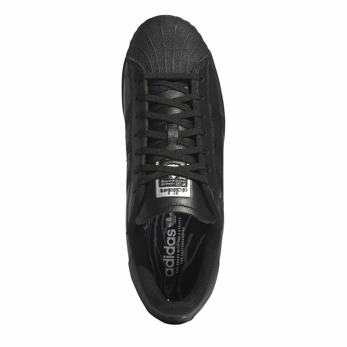 adidas Originals x adidas Superstar ADV trainers, stylish footwear with classic design and iconic branding, shown from a side view
