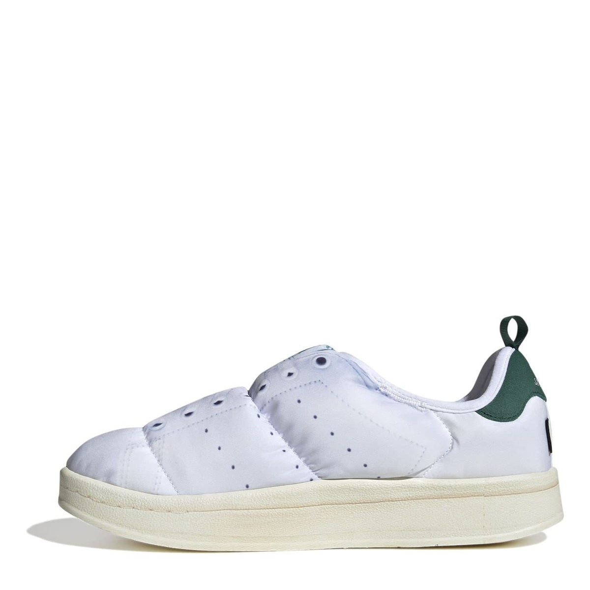 adidas Originals Puffy Spr trainers in three stripes, showcasing their stylish footwear design with a puffy, comfortable look.