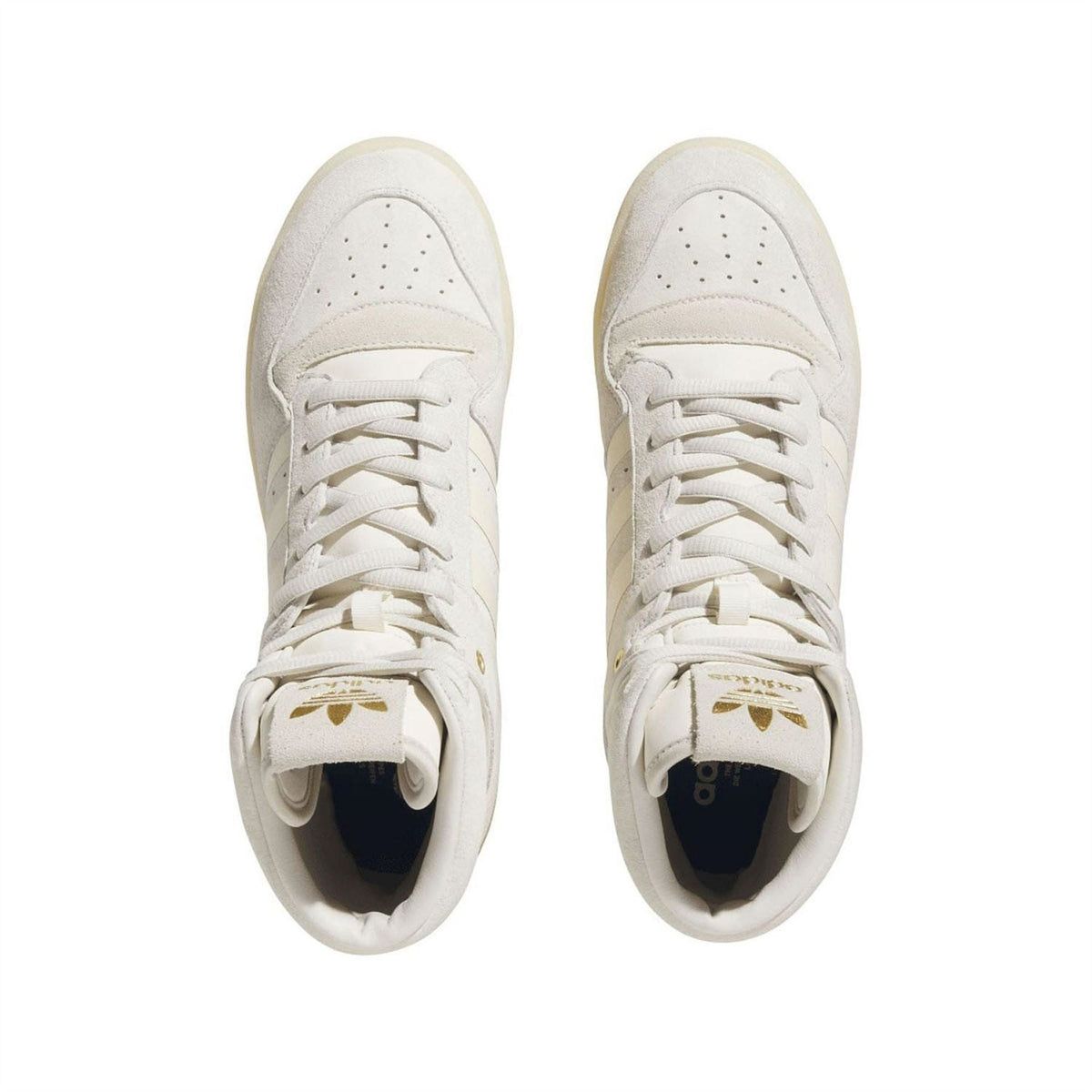 adidas Originals Rivalry High trainers, off-white high-top with lace-up closure