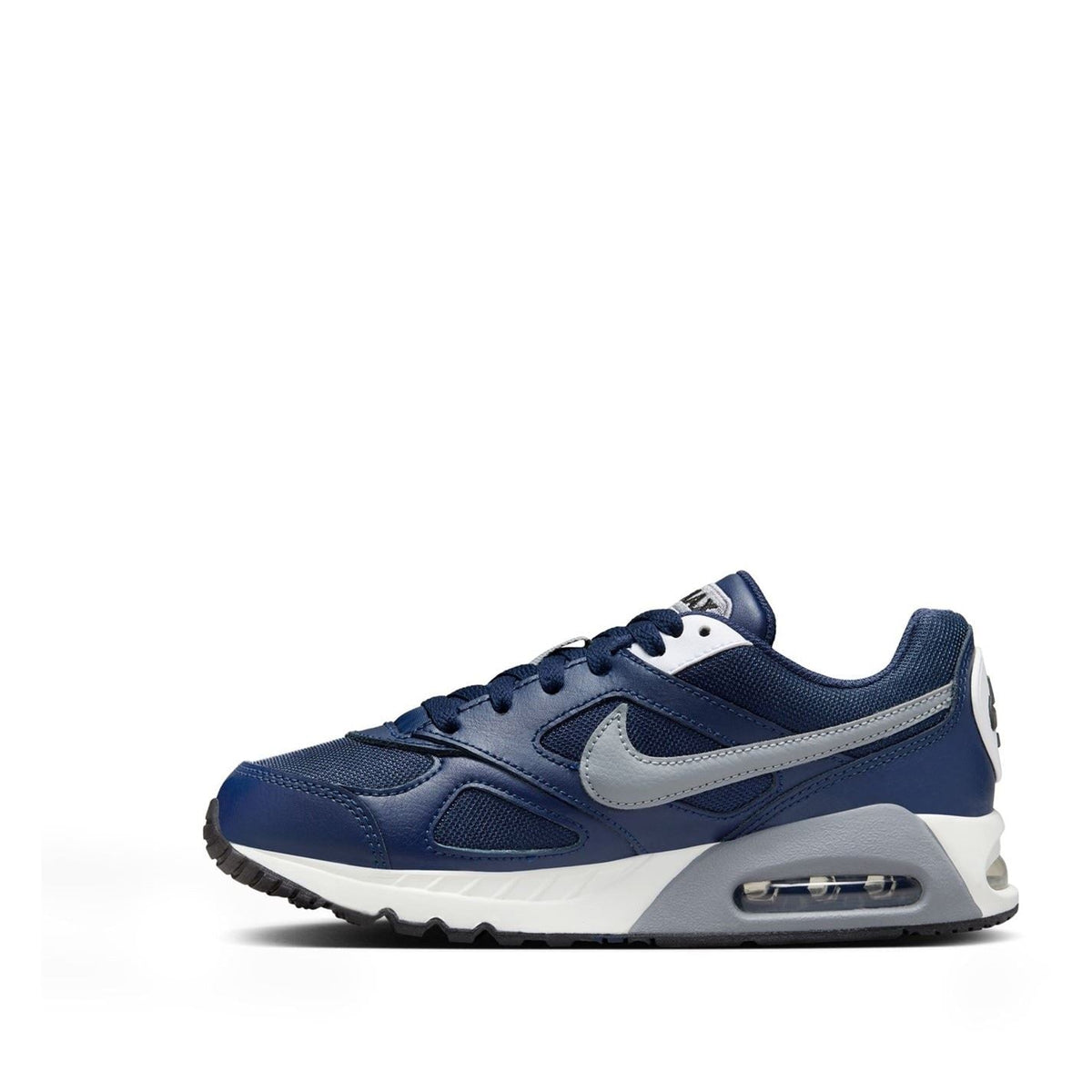 Boys' Nike Air Max Ivo sneakers, navy blue with white midsole and Air window