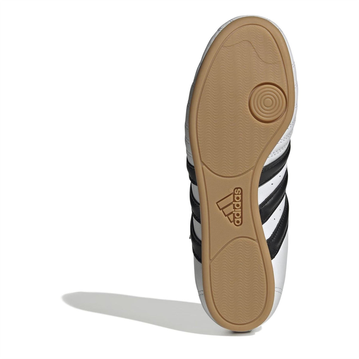adidas Originals low-top trainers, gum rubber outsole with black side stripes
