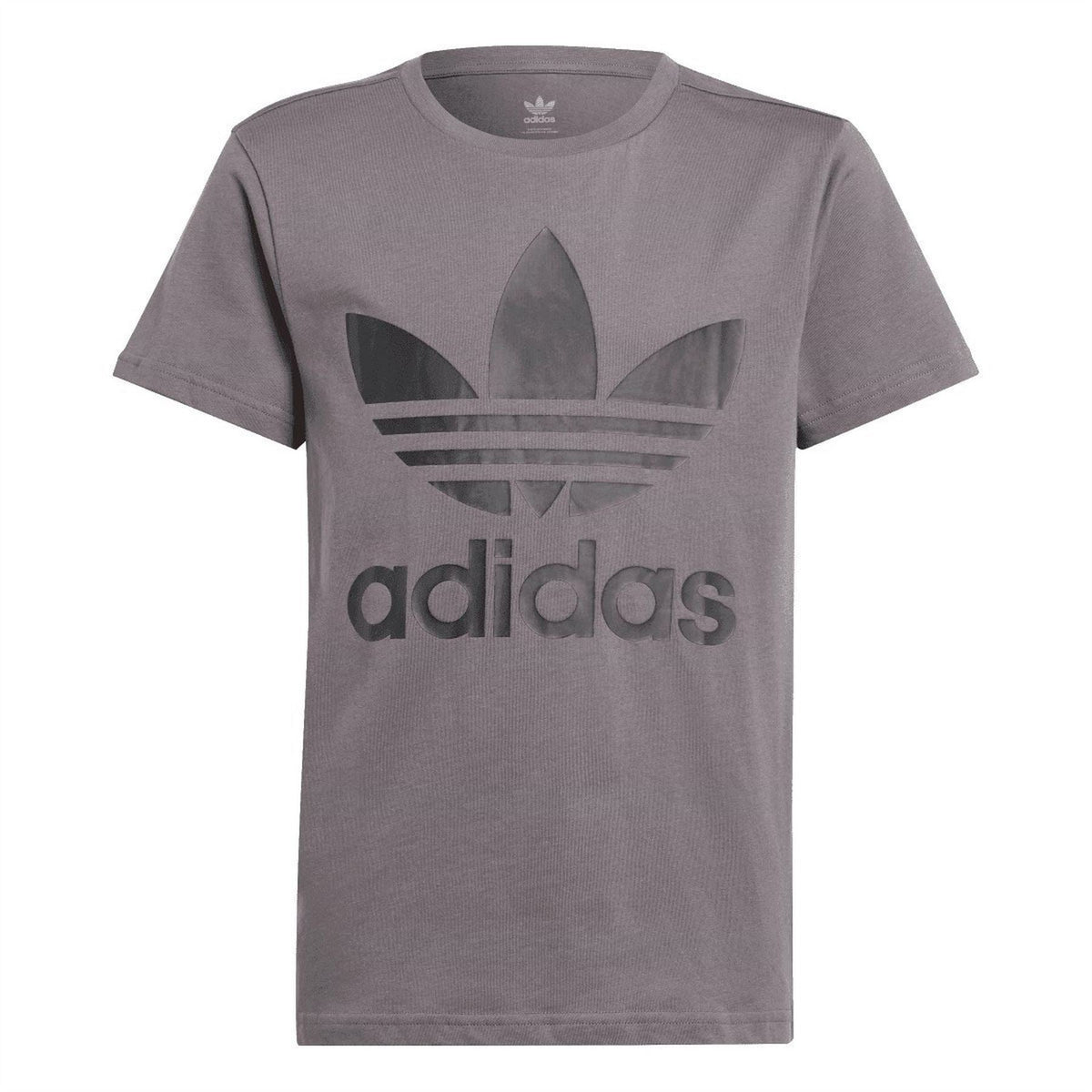 adidas Originals junior T-shirt for kids aged 8-16, casual cotton shirt with iconic logo and vibrant design.