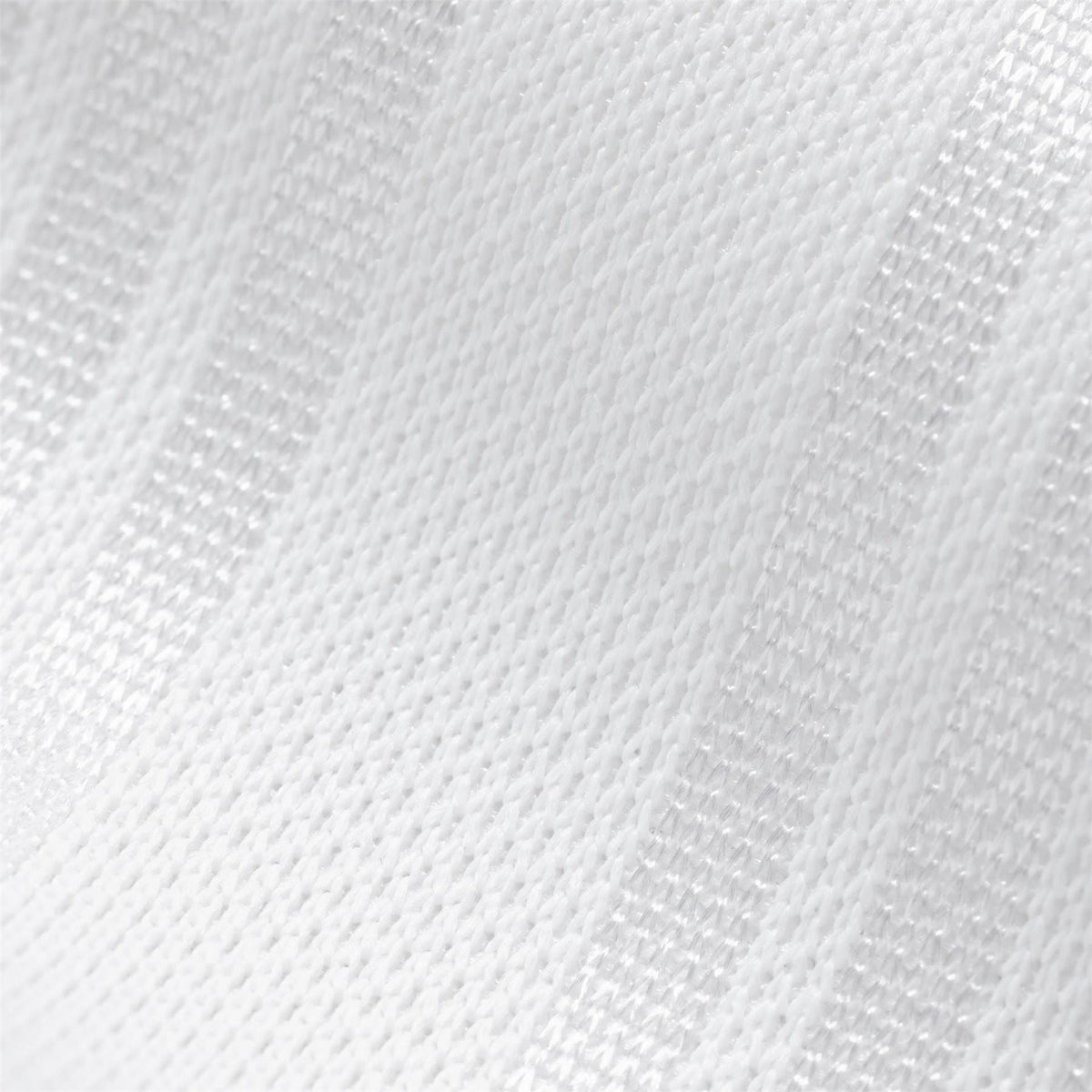 White jersey fabric texture close-up with fine woven pattern