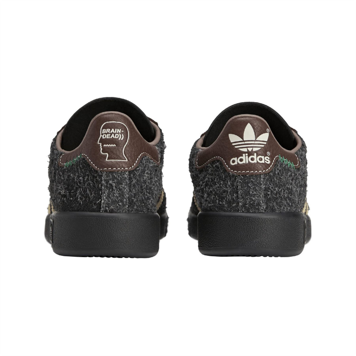 adidas Originals Forest Hills Brain Dead shoes, stylish footwear with suede and canvas upper, classic design, and retro-inspired look